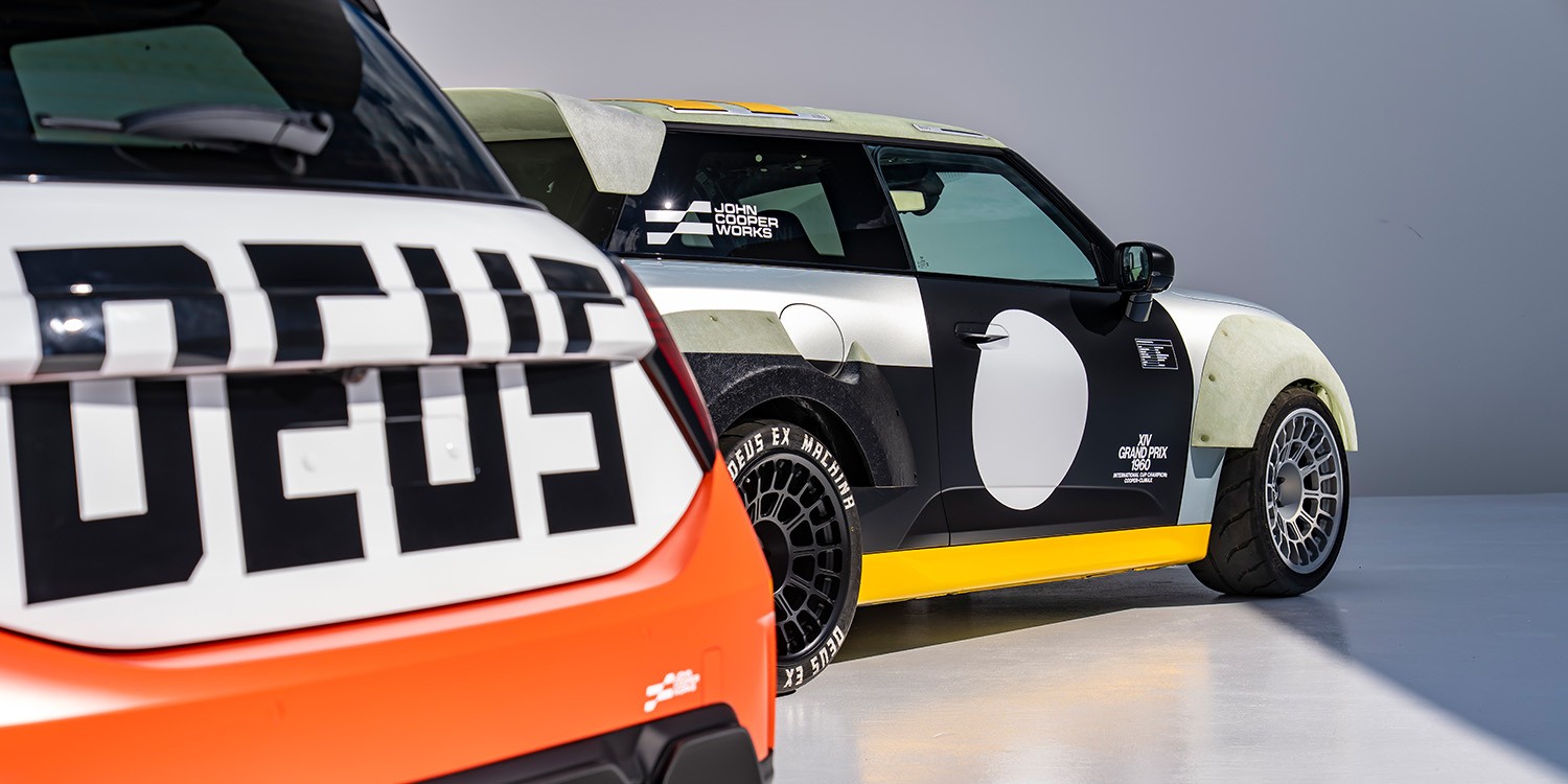 MINI JCW X DEUS, IAA 모빌리티 2025 첫 공개.